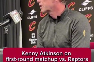 常规赛0-3！骑士主帅阿特金森：猛龙今年一直压制我们，但我们交易后变强了！